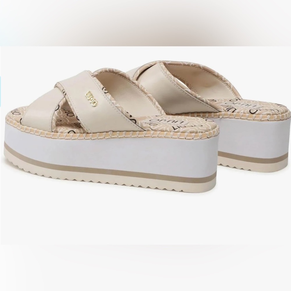 LIU.JO PLATFORM SANDALS - Picture 1 of 10